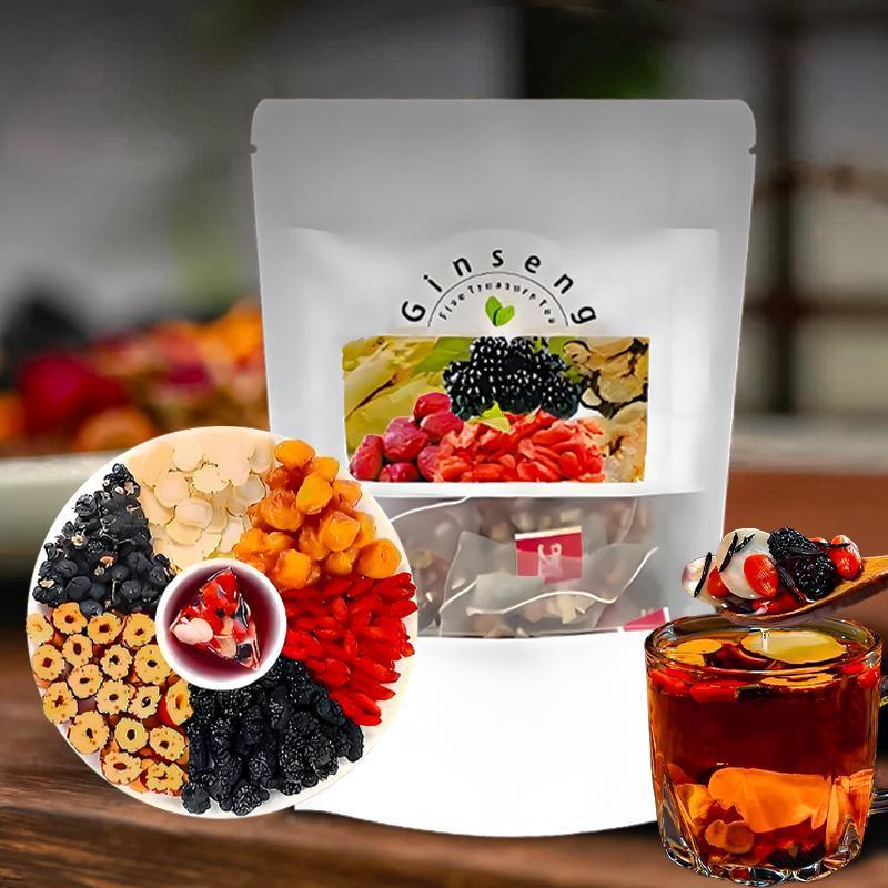 Herbal Wellness Blend - Herbata z żeń-szenia i pięcioma skarbami,