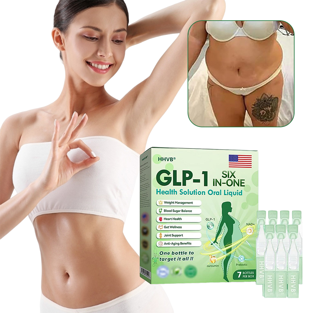 Herbal Weight - Glp-1 Sześciofunkcyjne Kropelki Odchudzające do Użytku