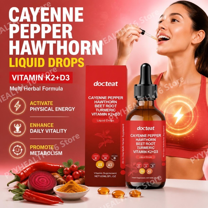 Herbal Wellness Liquid - Docteat Witamina K2+D3 w płynie z