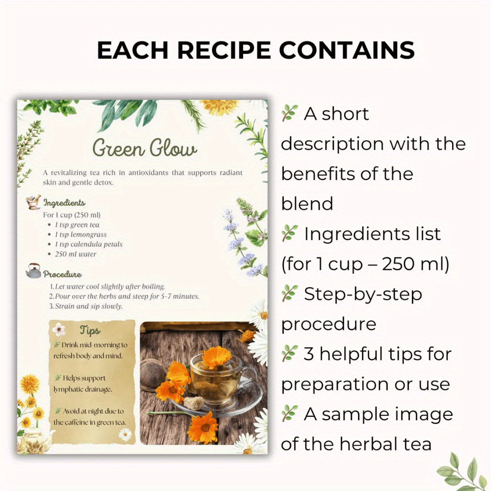 Książka z przepisami na herbat – Herbal Wellness Blend recenzja i cena