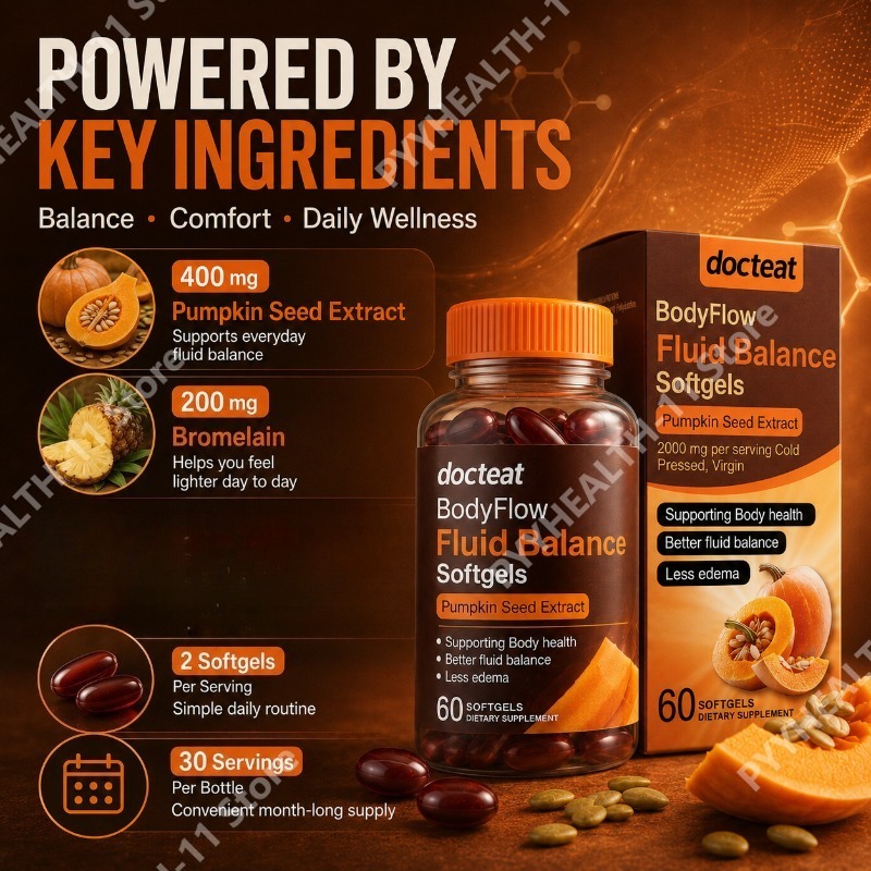 Ekstrakt z pestek dyni z brome – Herbal Wellness Blend recenzja i cena