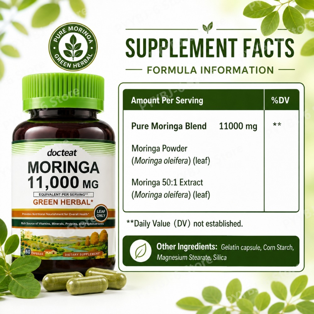 Moringa 11000mg Zielony Ziołow – Green Herbal Wellness recenzja i cena