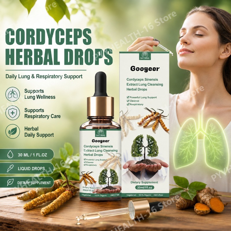 Krople ziołowe Cordyceps Sinen – Herbal Wellness Liquid recenzja i cena