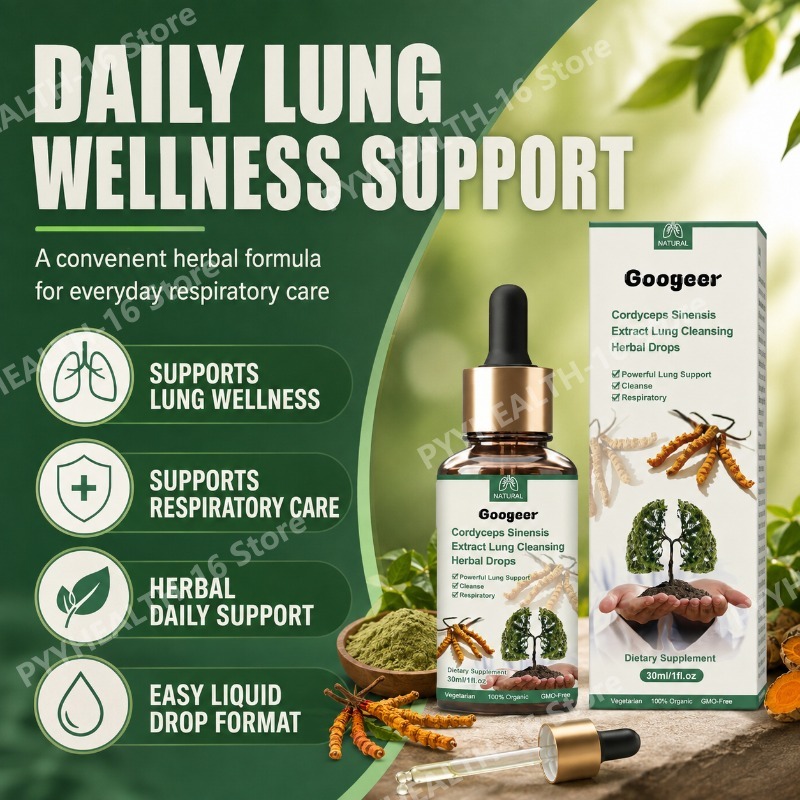 Krople ziołowe Cordyceps Sinen – Herbal Wellness Liquid recenzja i cena