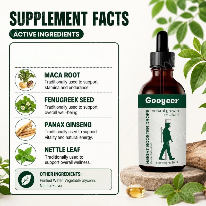 Googeer Witamina D3 Cynurkowy  – Herbal Wellness Blend recenzja i cena