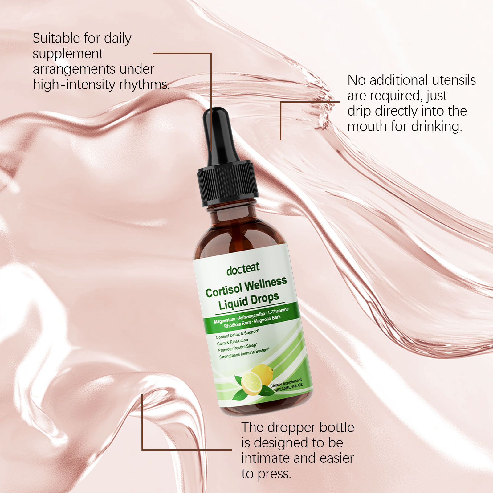 Krople na zrównoważenie kortyz – Herbal Wellness Liquid recenzja i cena