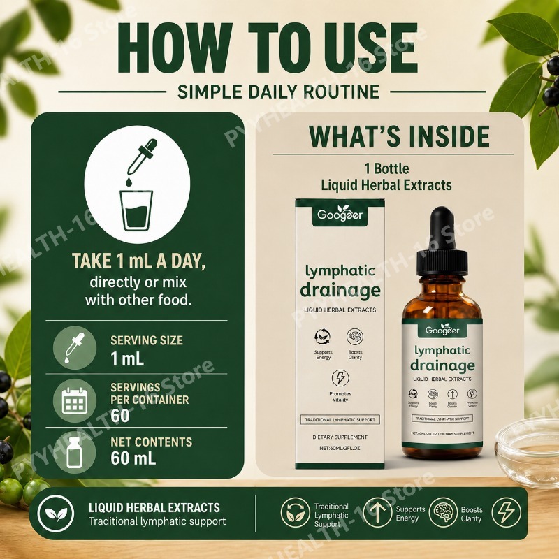 Ziołowe krople na zdrowie limf – Herbal Wellness Liquid recenzja i cena