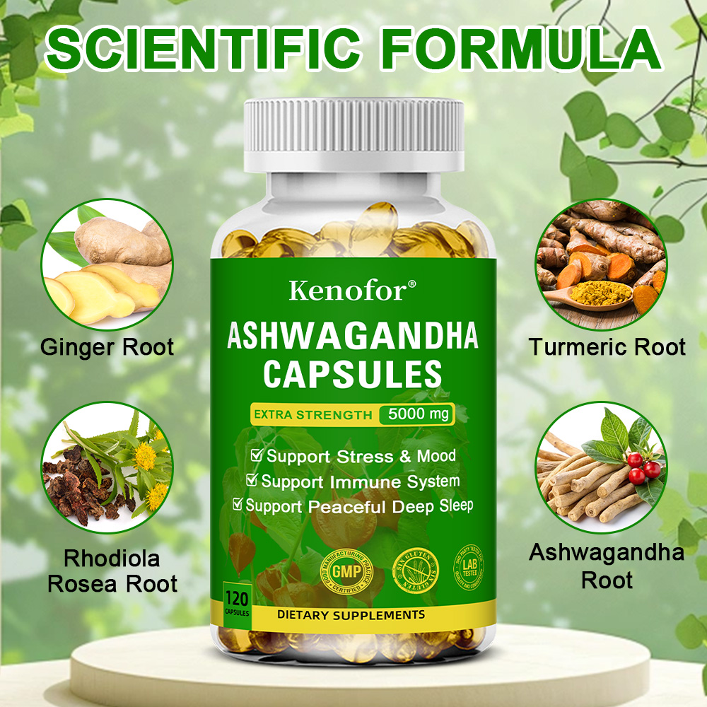 Kapsułki z Kompleksem Ashwagan – Herbal Wellness Blend recenzja i cena