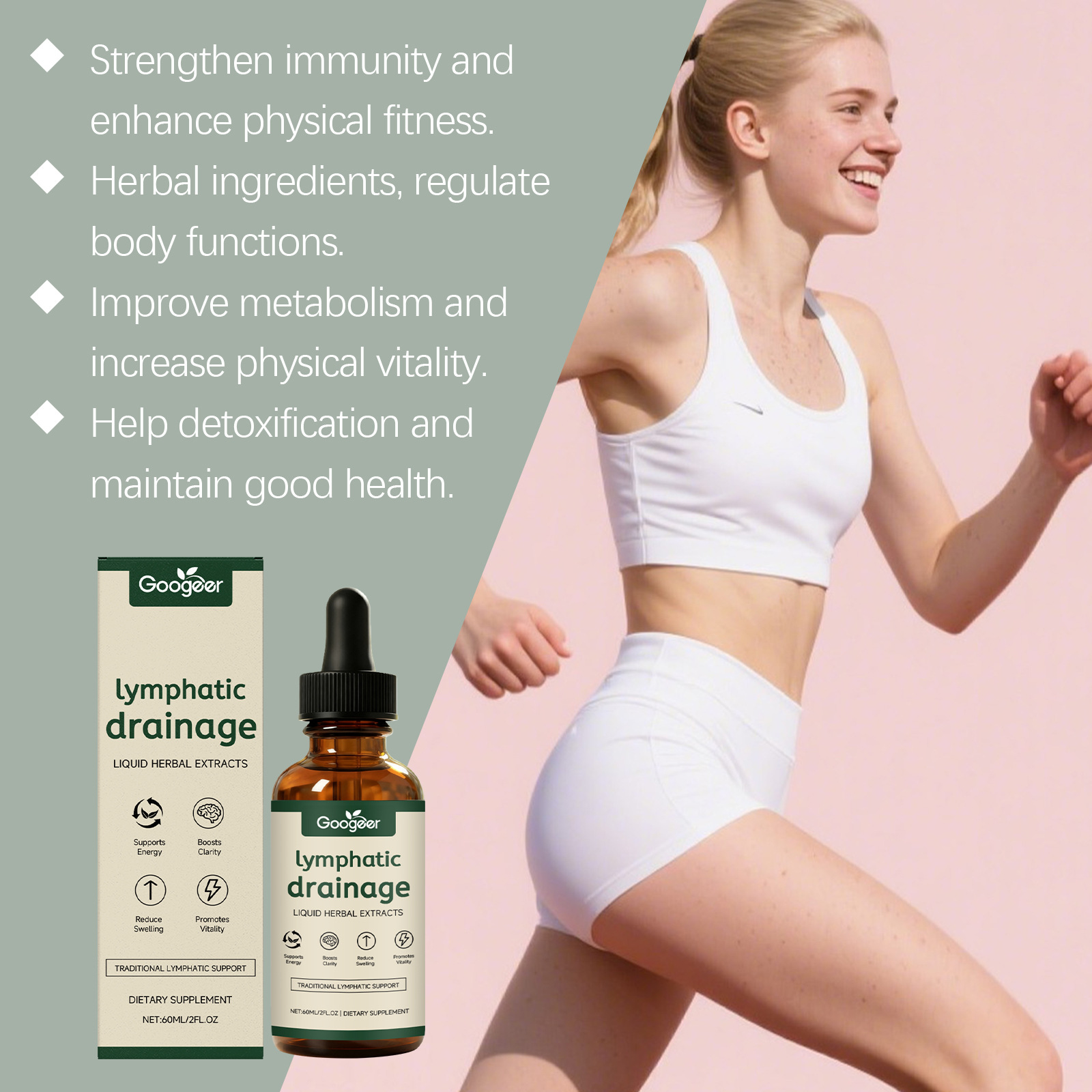 Krople do drenażu limfatyczneg – Herbal Weight recenzja i cena